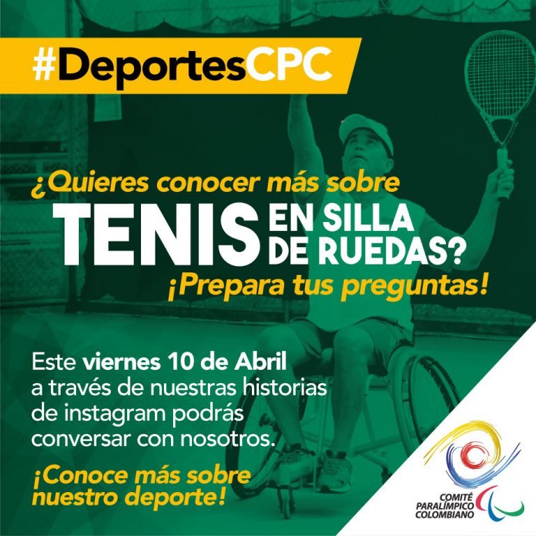 Conoce más sobre tenis en silla de ruedas: deporte paralímpico en el que Colombia tiene a la número 10 del mundo