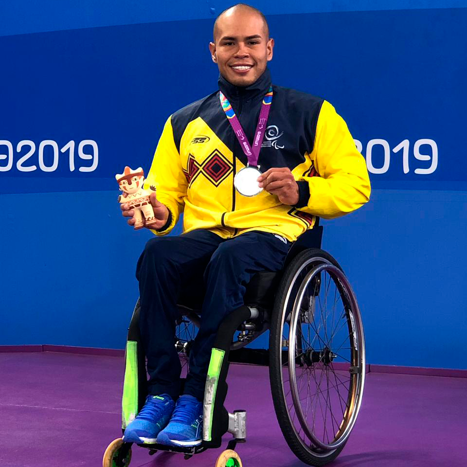13 años entregándolo todo por el deporte paralímpico, la historia de Miguel  Ángel Rincón - Comité Paralímpico Colombiano