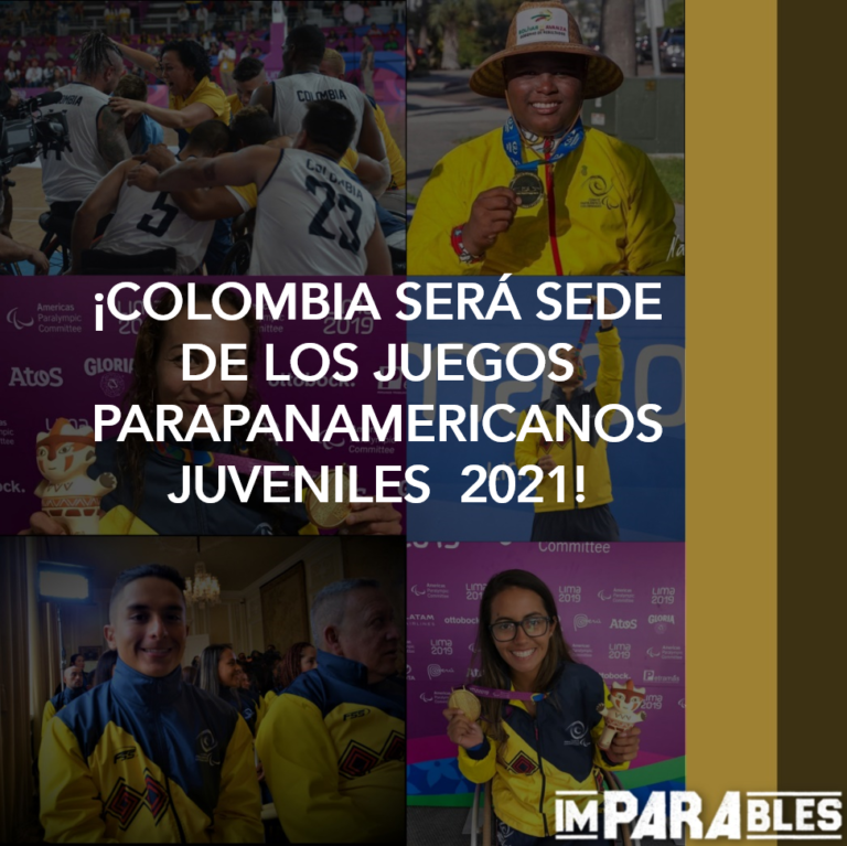 Colombia es elegida sede de los Juegos Parapanamericanos Juveniles de 2021