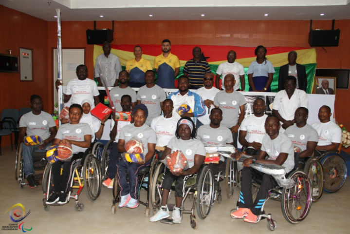 El Comité Paralímpico Colombiano, presente en Ghana en capacitación sobre para atletismo