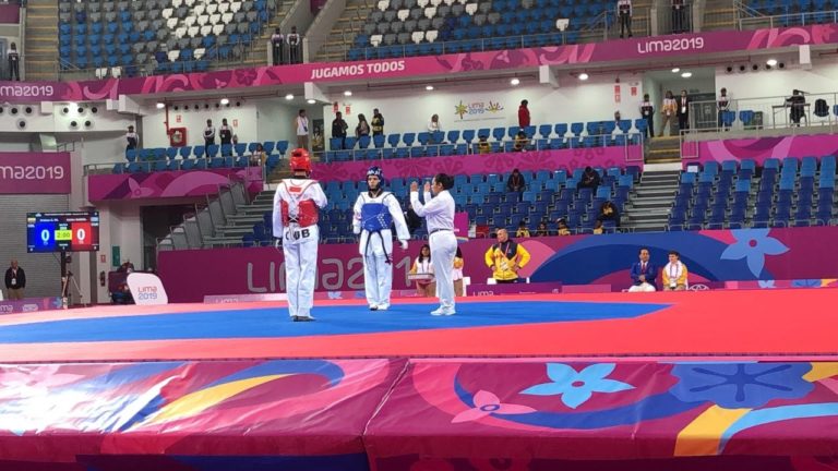 Yerly Martínez logró la única medalla de para taekwondo para Colombia en Lima 2019