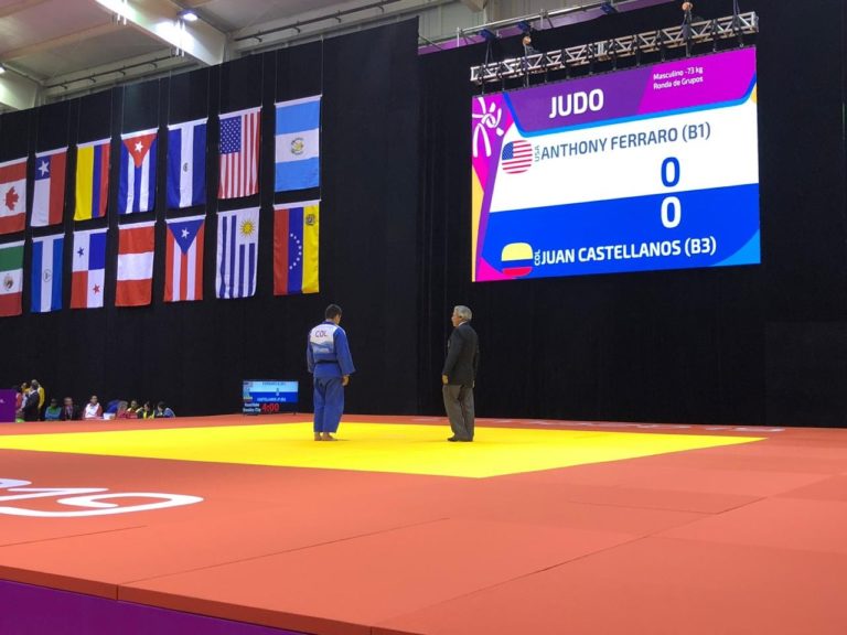 El para judo le entregó una medalla de plata a Colombia durante los Juegos Parapanamericanos 2019