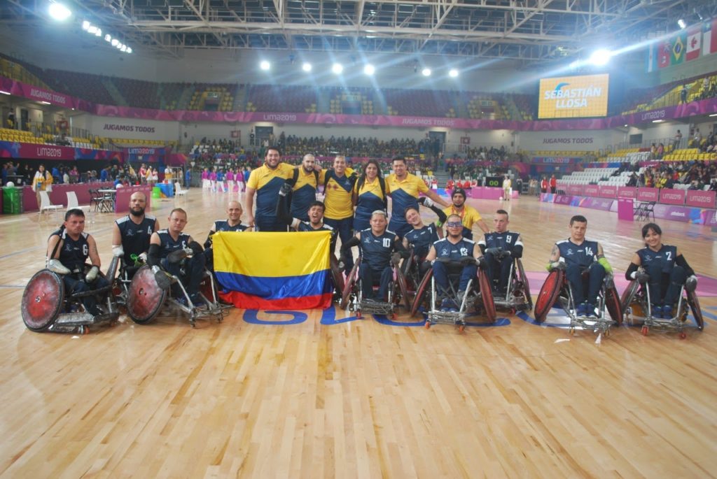 La selección de rugby en silla de ruedas