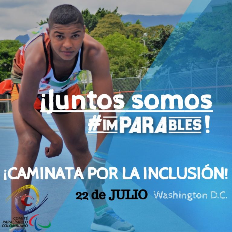 Con una caminata en Washington, el Banco Interamericano de Desarrollo y el Comité Paralímpico Colombiano le apuestan a la inclusión