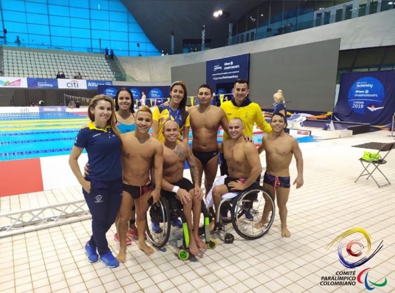Con nueve medallas y un récord del mundo Colombia finalizó el Mundial de Para natación