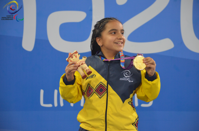 Sara Vargas, la colombiana que está nominada a mejor deportista de los Juegos Parapanamericanos de Lima 2019
