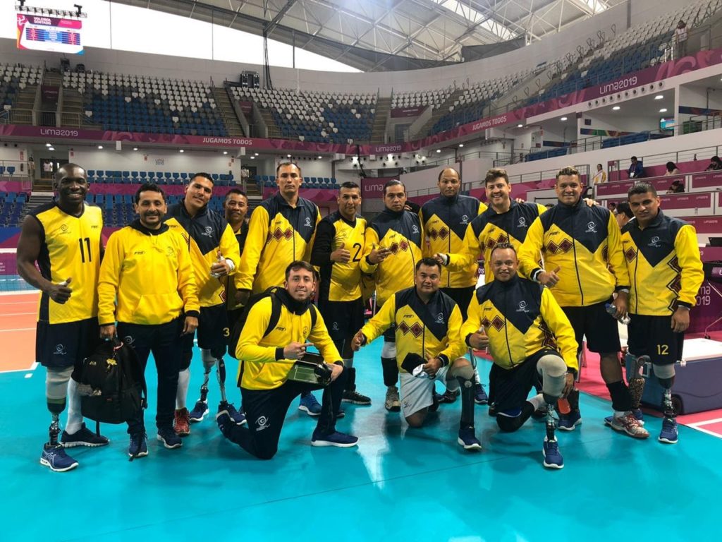 Atletas colombianos de Voleibol Sentado