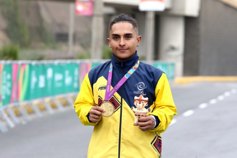 Alejandro Perea obtiene su primera medalla de oro en los Parapanamericanos en Lima 2019