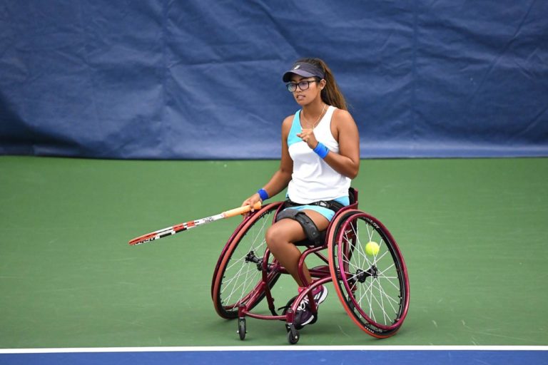 María Angélica Bernal a semifinales del US OPEN de tenis en silla de ruedas