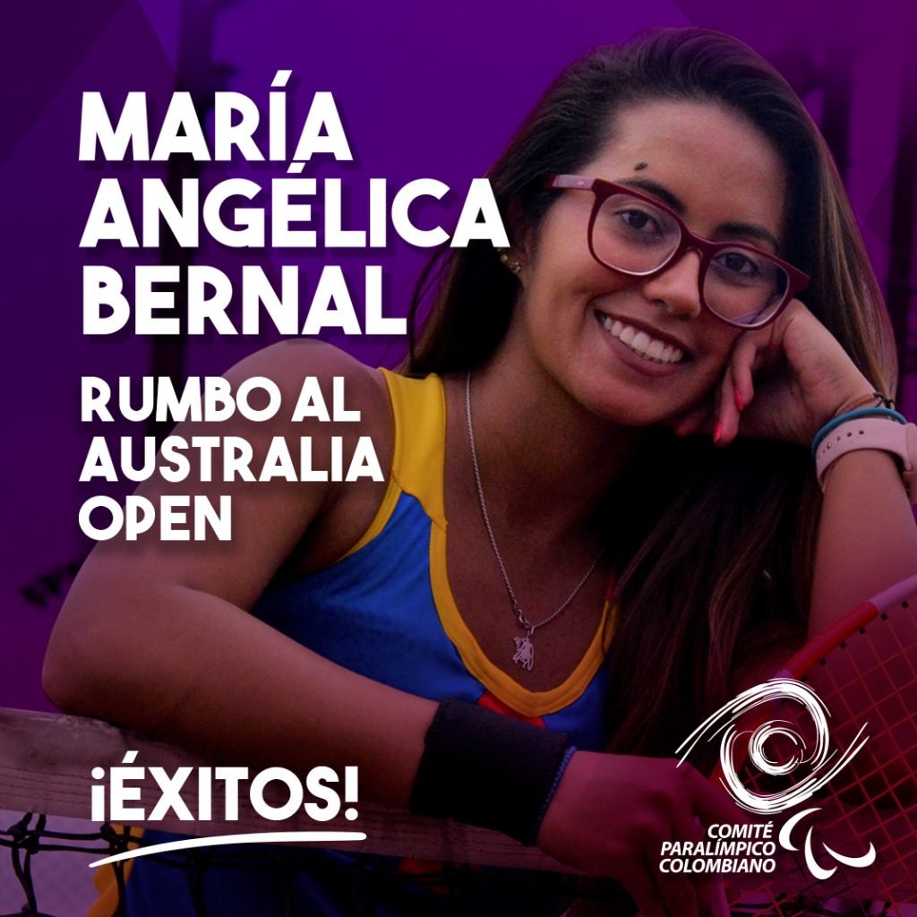 Angélica Bernal rumbo al Australia Open