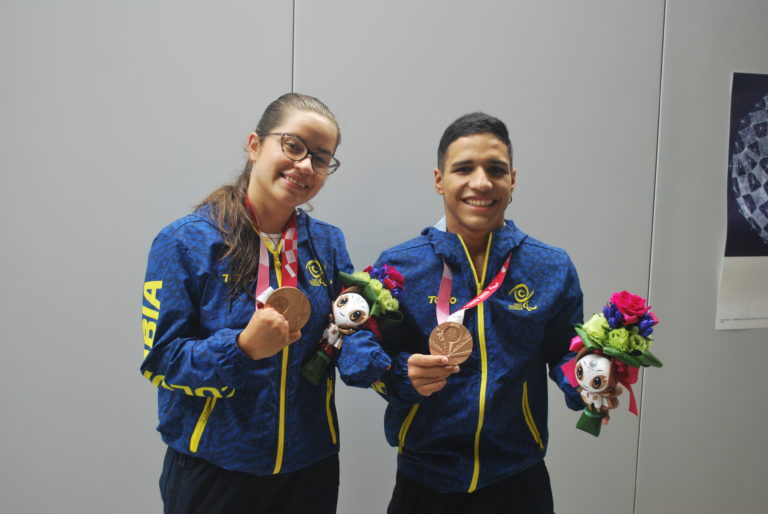 2 Bronces para Colombia, la cuota de la Para natación en la décima jornada