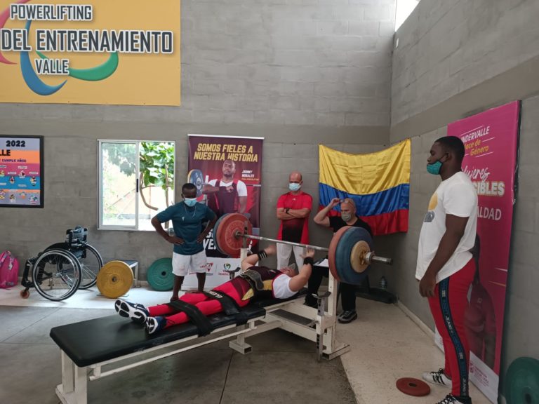 Visitas técnicas de Boccia y Para powerlifting en Cali