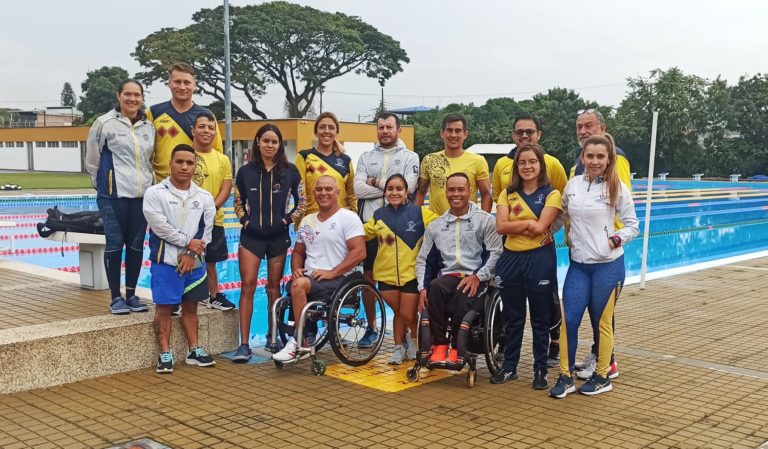 El equipo de Para Natación se prepara para el World Series Para Swimming en Italia