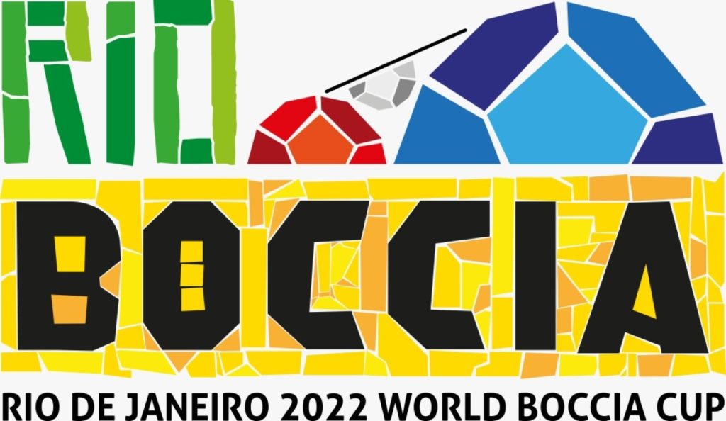 Logo evento boccia Rio,  brasil 