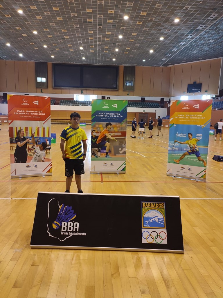 Santiago Cuesta Para Bádminton juvenil 