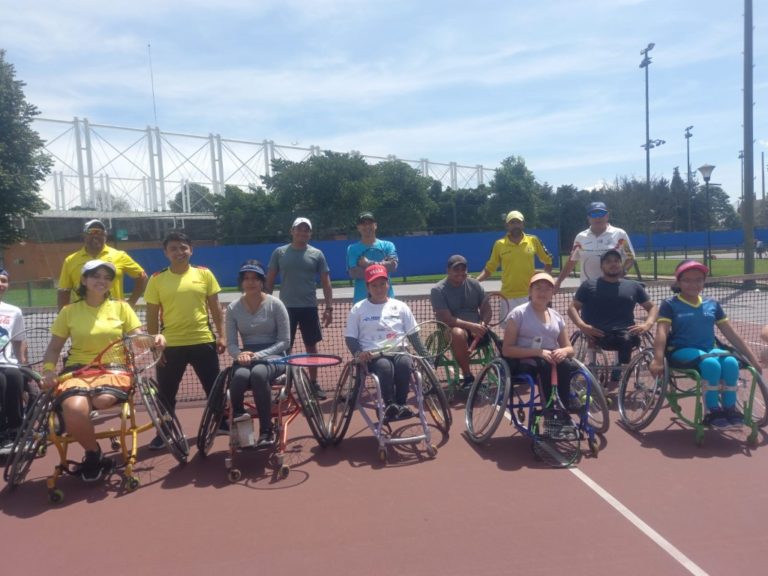 Así transcurrió la concentración junior de Tenis en Silla de Ruedas