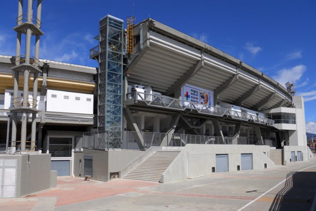 Estadio el Campín en Bogotá 