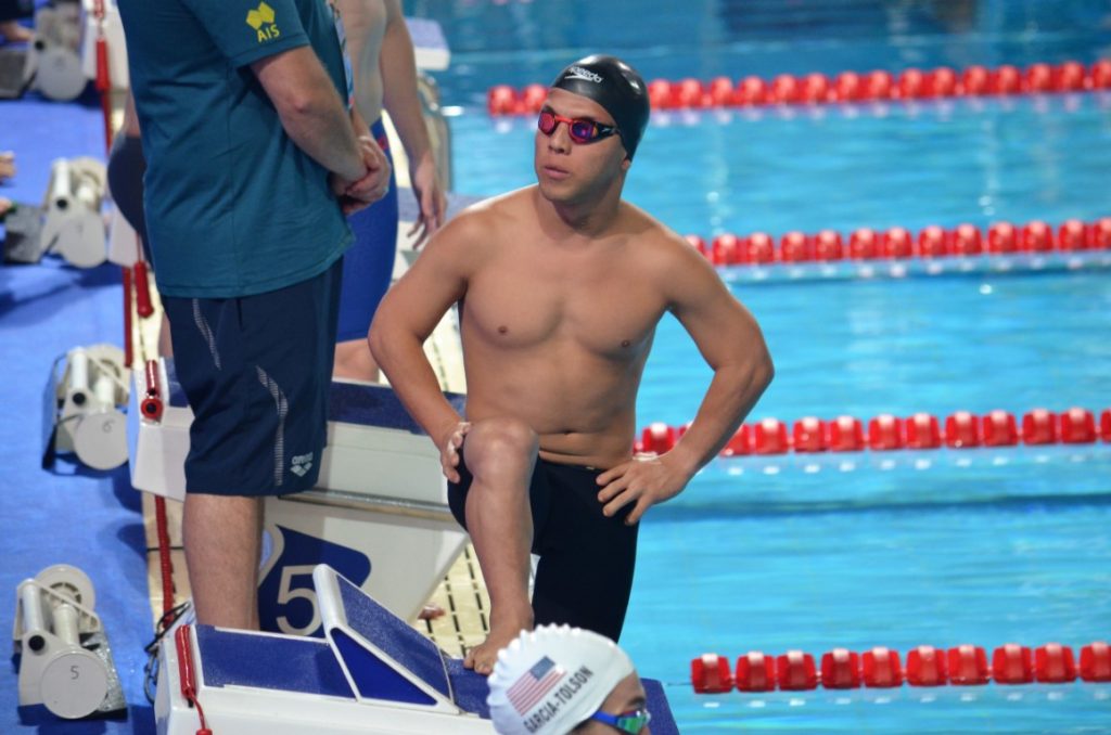 Nelson Crispín en competencia oro 