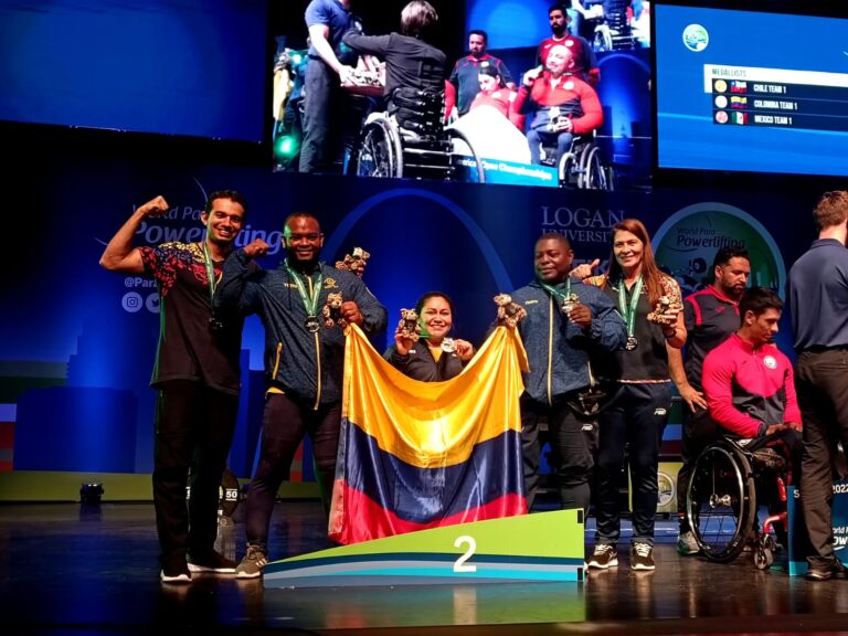 Con dos oros, una plata y un bronce Colombia finaliza el Parapan American Open Championship