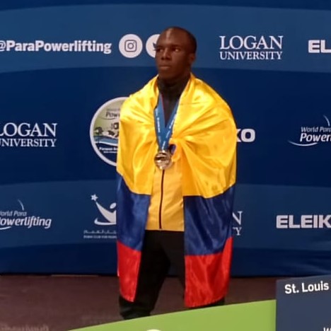 Primera medalla de plata para Colombia en el Parapan American Open Championships