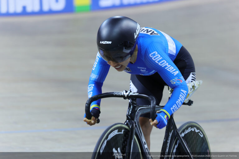 Carolina Munevar, bronce en el Campeonato Mundial de Para ciclismo