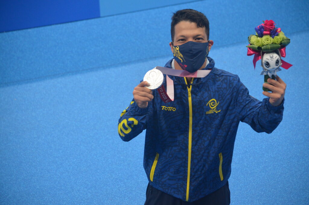 Nelson Crispín obtiene una plata paralímpico en Tokio 2020 