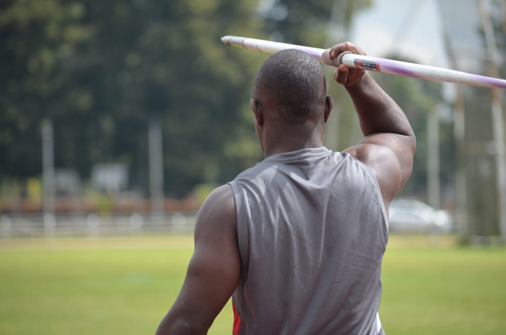 Luis Lucumí en concentración de Para atletismo 