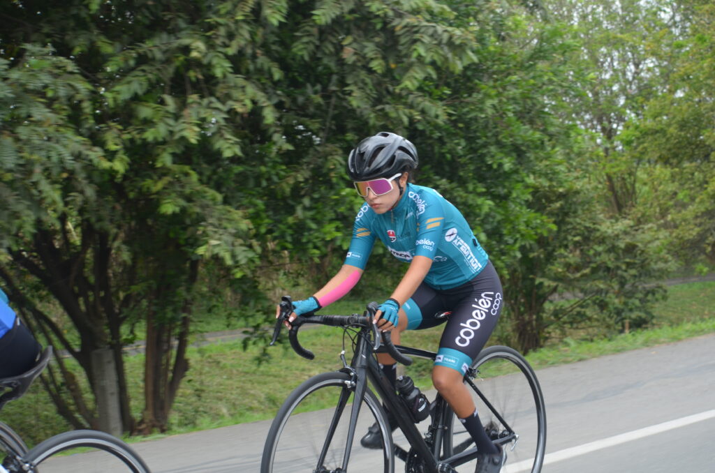 Ciclista Paula Caballero