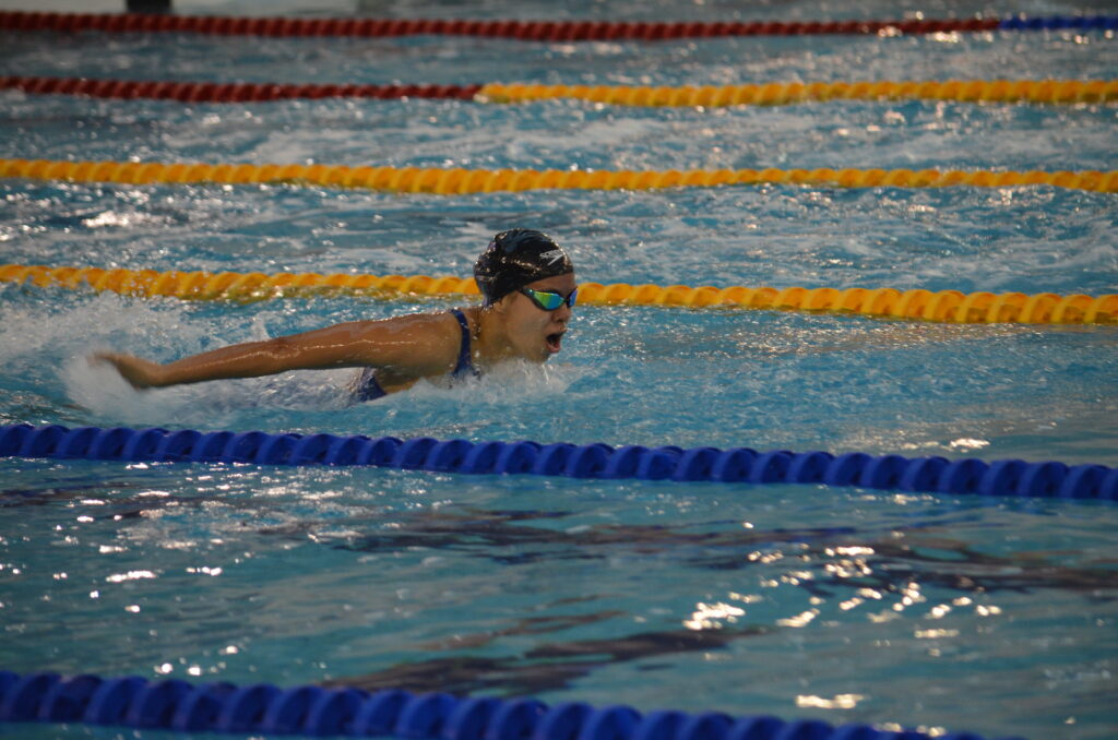 María Paula Barrera en la Serie Mundial de Para natación
