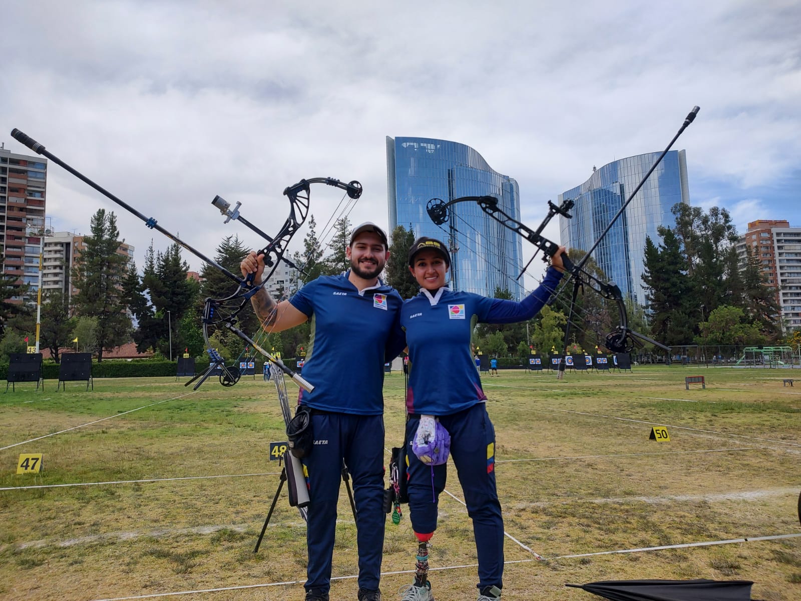 Doble oro para Colombia en Mundial de Tiro con Arco