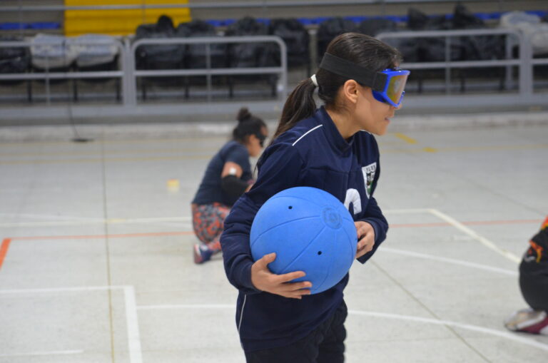 Los Juveniles de Golbol se preparan en Bogotá