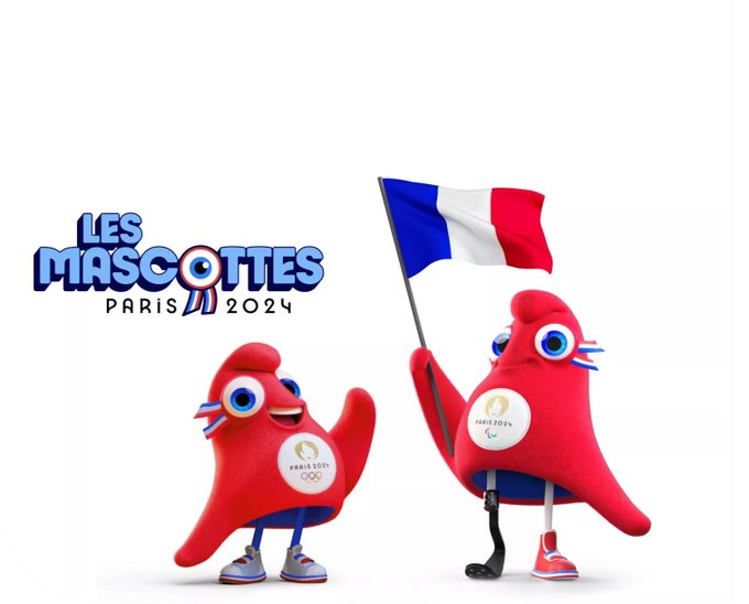 Los ‘Phryges’ se oficializaron como las mascotas de París 2024