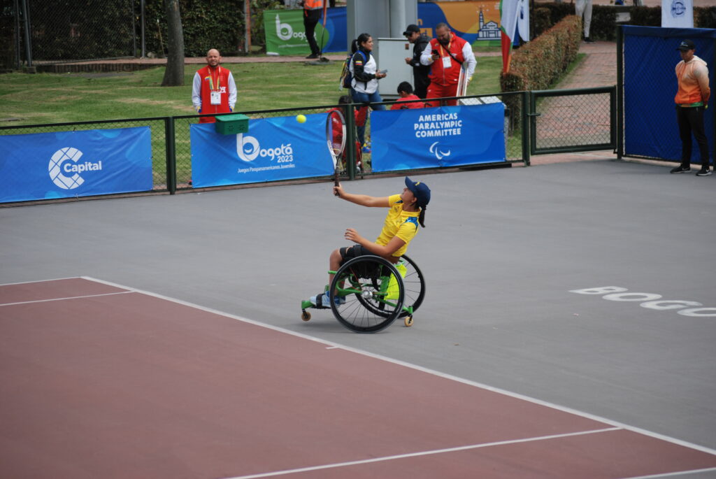 Paula Michelle López - tenis en silla de ruedas