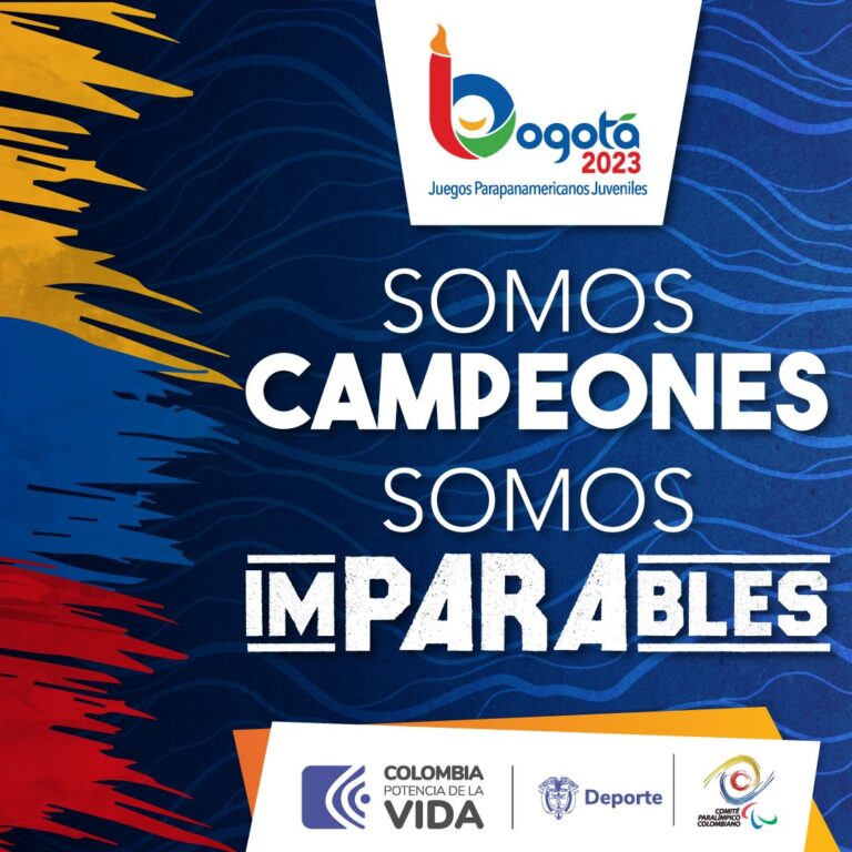 Colombia, campeón de los Juegos Parapanamericanos Juveniles Bogotá 2023
