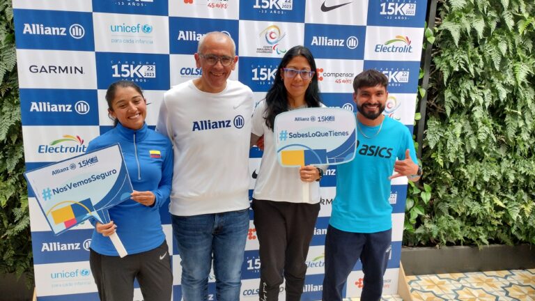 Diez mil corredores tomarán la partida en la Allianz 15K Bogotá 2023 para apoyar a UNICEF