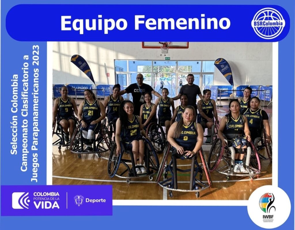 Equipo Femenino Baloncesto en Silla de Ruedas