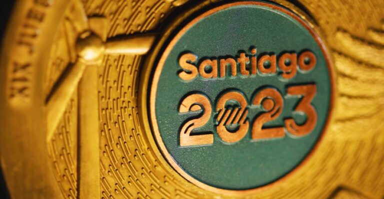 Santiago 2023 revela el diseño de las medallas que entregará durante los Juegos