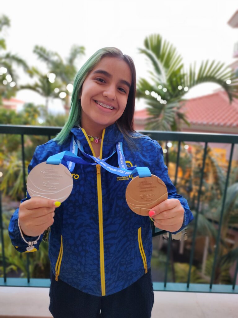 Sara Vargas- Para nadadora profesional 
