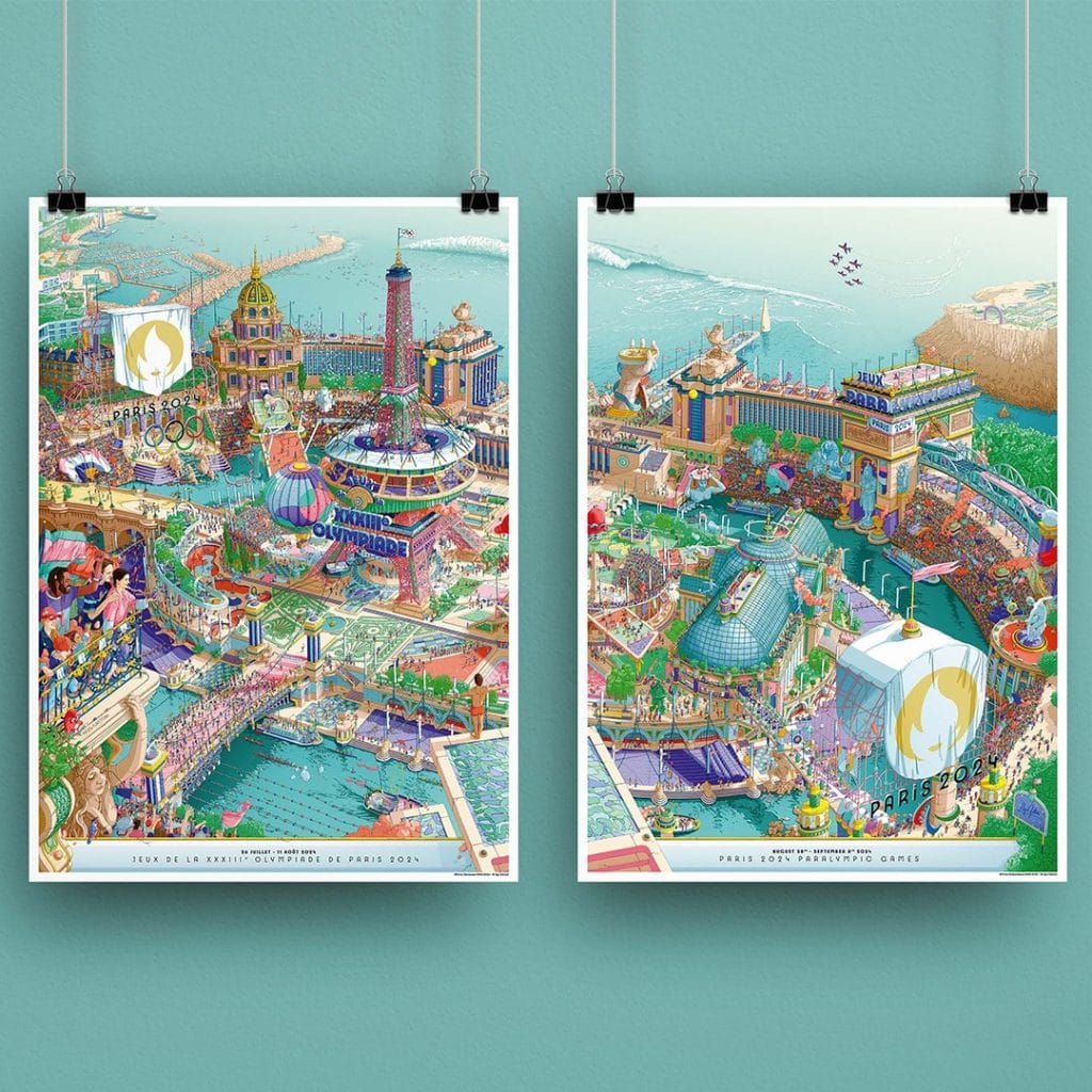 Afiches París 2024