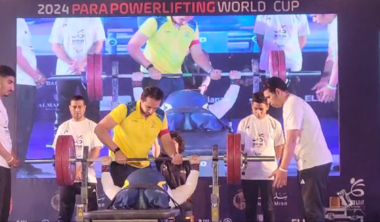 Colombianos se destacan en la Copa Mundo de Para powerlifting en Egipto