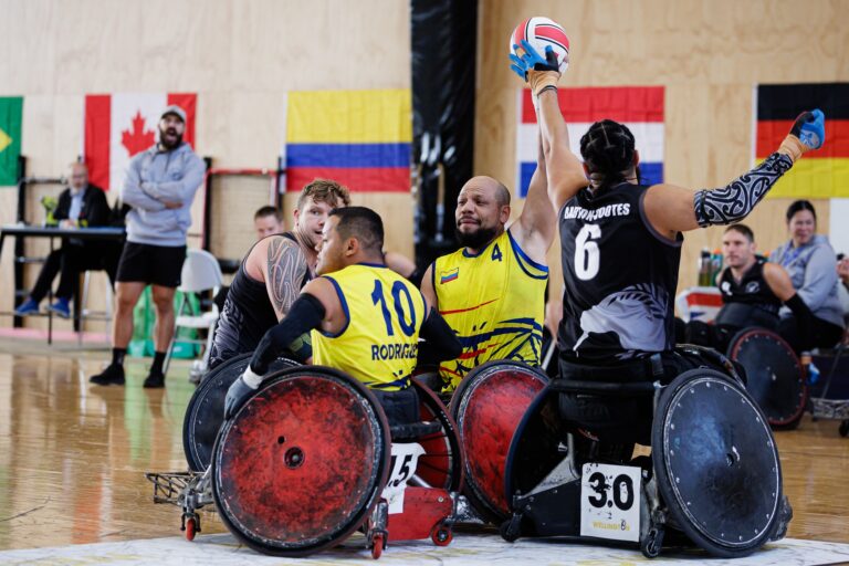 Así fue la participación de Colombia en el Torneo de Clasificación de Rugby en silla de ruedas