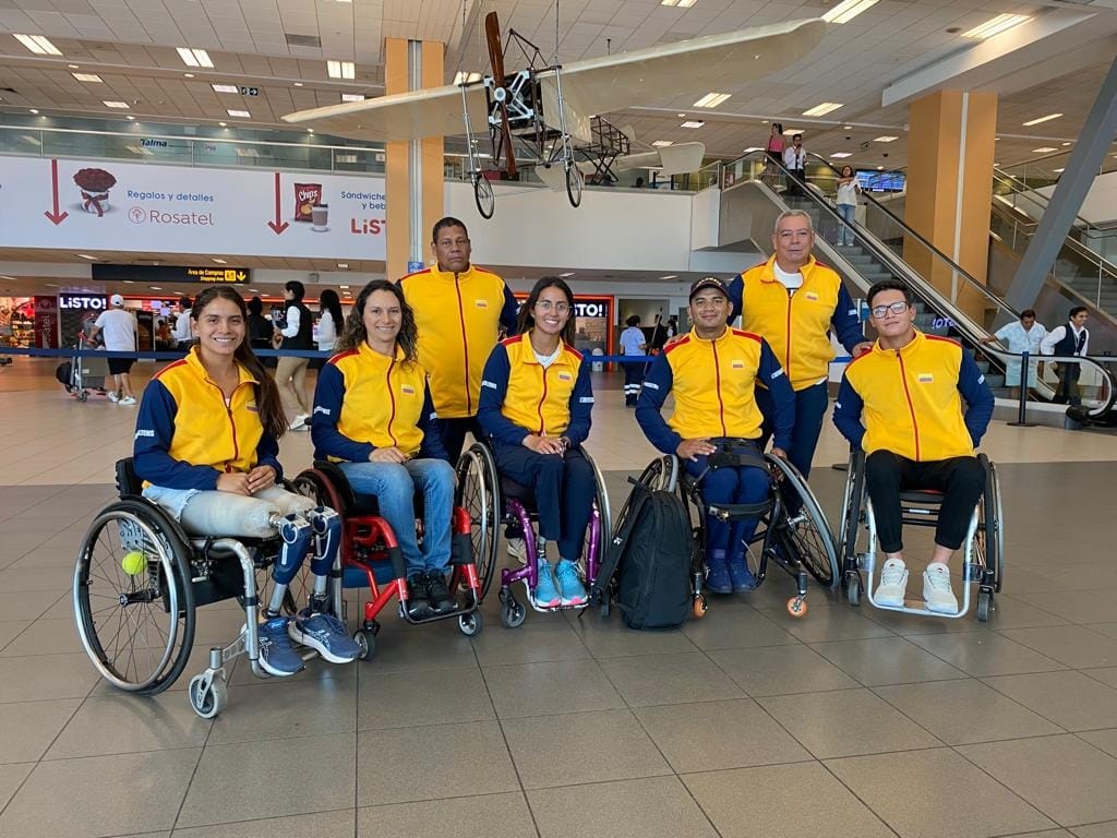 Selección Colombia de Tenis en Silla de Ruedas