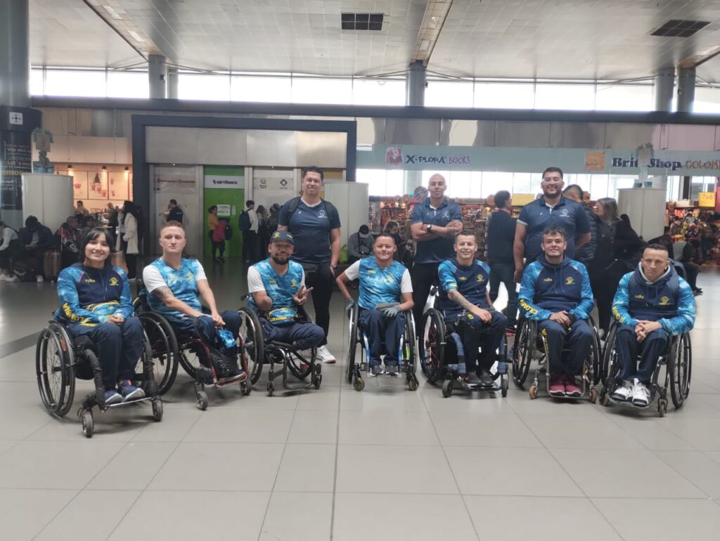 Equipo de Rugby en Silla de Ruedas rumbo a Nueva Zelanda