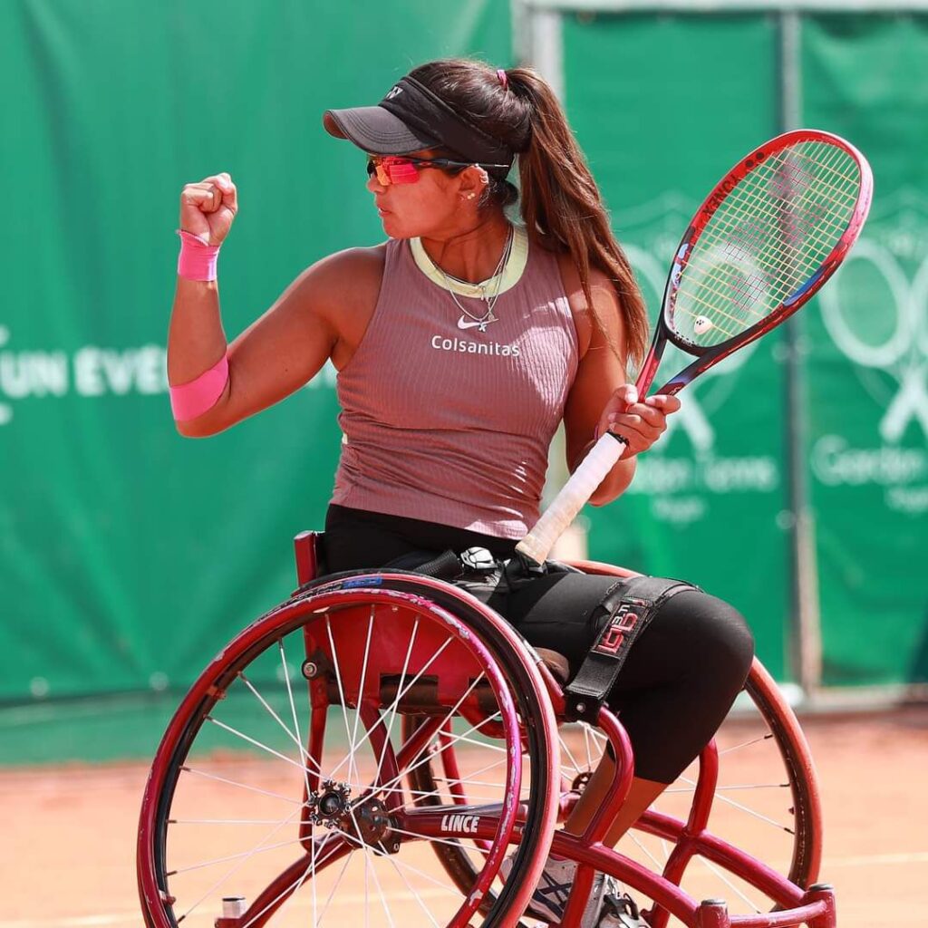 Competencia de Tenis en silla de ruedas