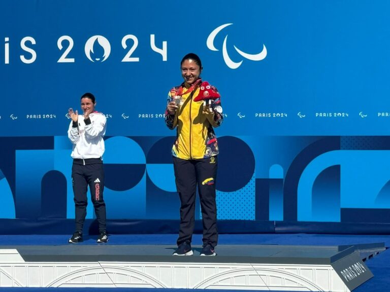 La delegación colombiana continúa sumando medallas en los Juegos Paralímpicos París 2024